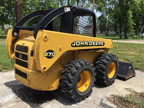 john deere 270 skid steer years made|jd 260 specs.